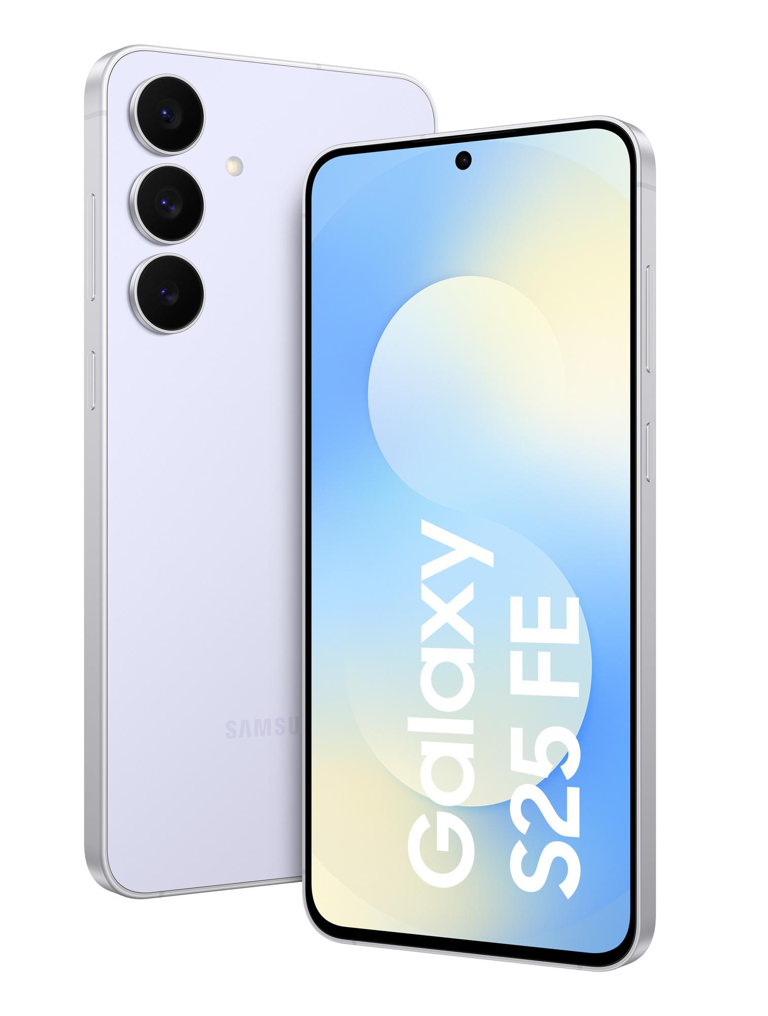 Samsung Galaxy S25 FE in weiß