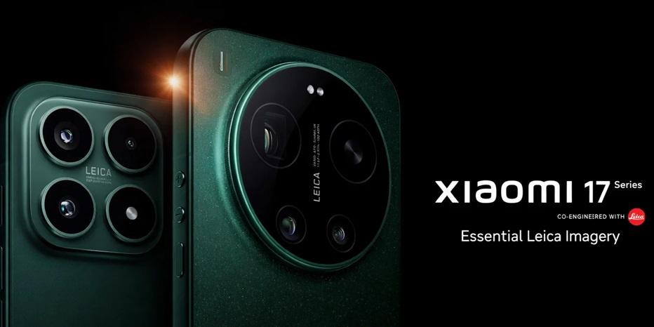 Xiaomi 17 und Xiaomi 17 Ultra nebeneinander mit sichtbaren Rückseiten und Kameramodulen