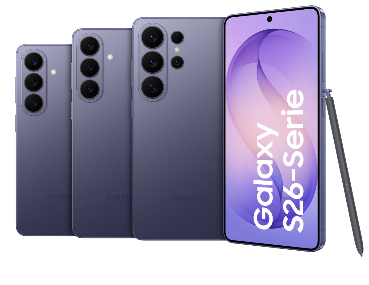 Smartphones der Samsung Galaxy S26-Serie