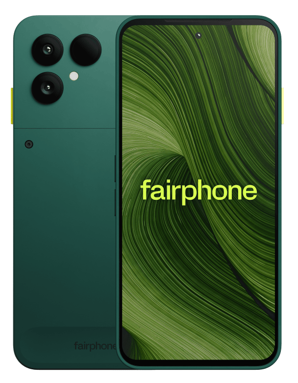 fairphone 6 in dunklegrün