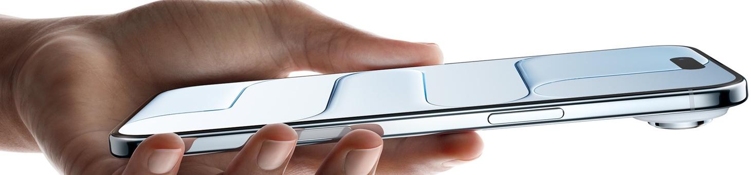 iPhone Air als Vorgänger des iPhone Air 2 in dünner Seitenansicht