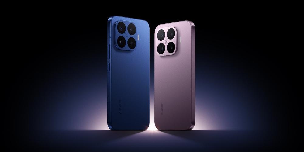 Xiaomi 17T und Xiaomi 17T Pro in Blau und Rosa vor dunklem Hintergrund