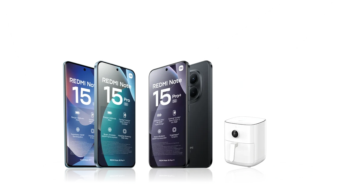 xiaomi redmi 15 series inklusive xiaomi air fryer 4 5 l