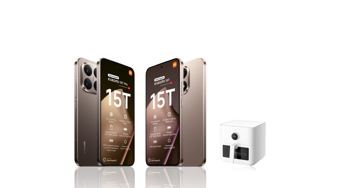 xiaomi 15t inklusive xiaomi air fryer