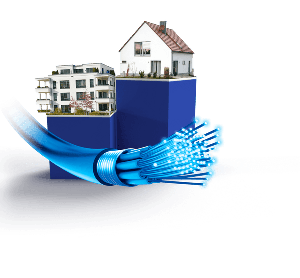 glasfaser und eigenheim