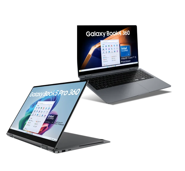 samsung galaxy book2 go 5g und samsung galaxy book5 pro 360