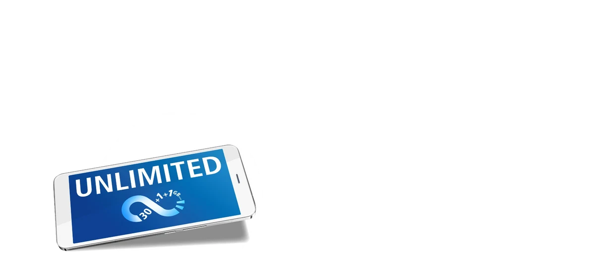 unlimited 30 plus 1 plus 1