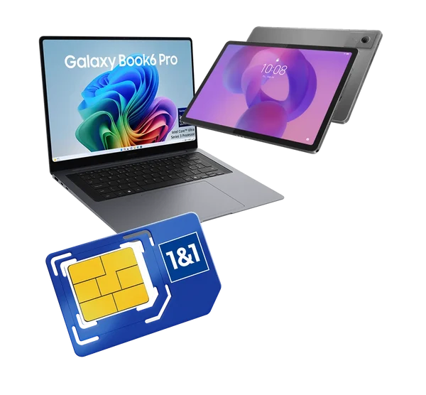 galaxy book6 pro lenovo idea tab 5g und sim karte