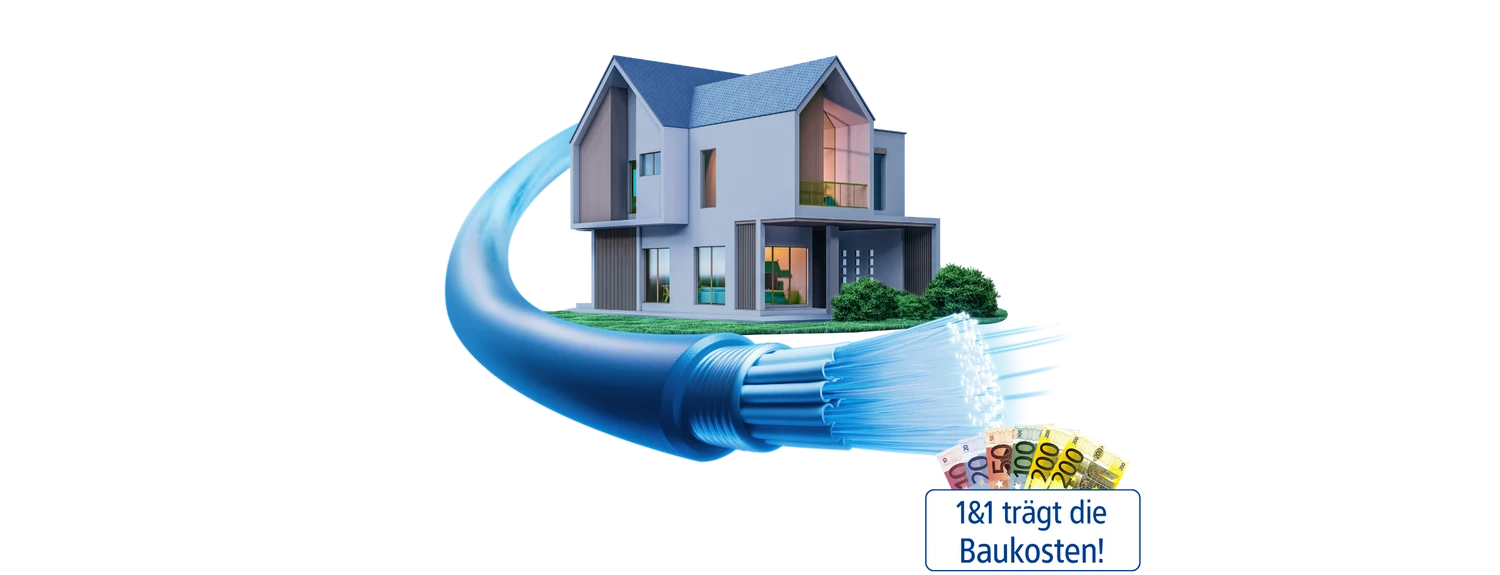 haus mit glasfaserkabel 1
