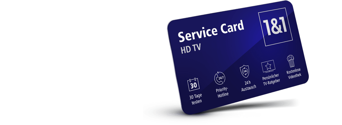 service card hd tv